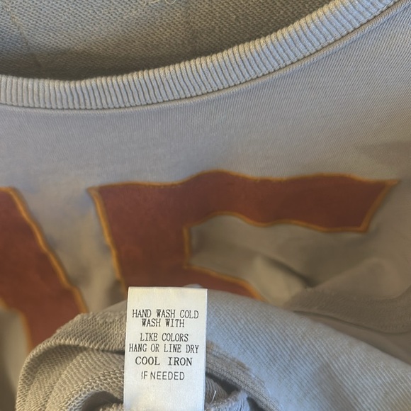 In Loom Jersey Washed Pullover Color Stonewash Womens Size Small Oversized - Picture 10 of 13